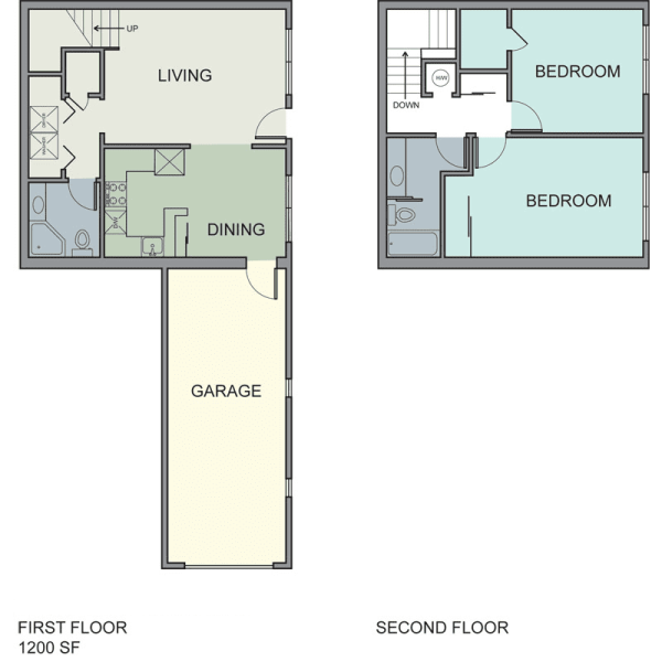 Unit B | Ukiah Apartments