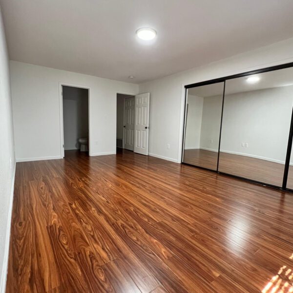 Downstairs flat bedroom | Marlene Village Townhomes